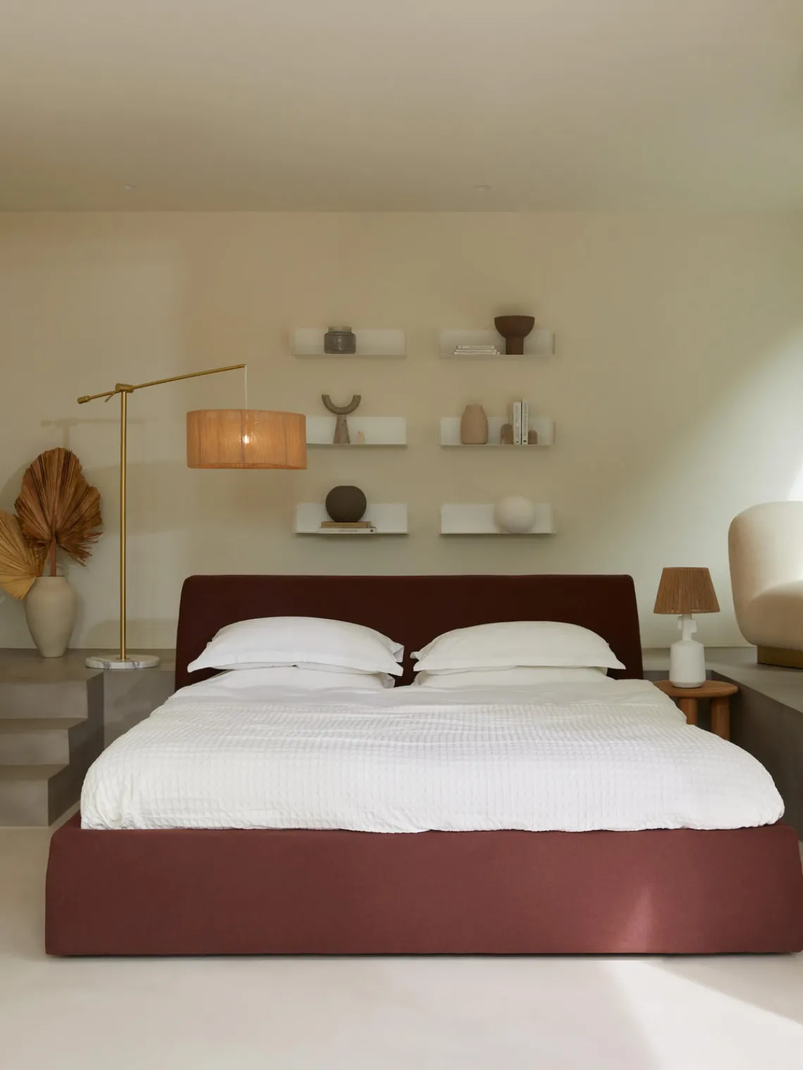 Westwing Collection Cama tapizada Cloud^ Camas Tapizadas|Camas
