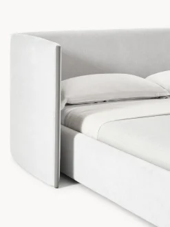 Westwing Collection Cama tapizada con cabecero plegable Otis^ Camas Tapizadas