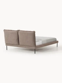 Westwing Collection Cama tapizada de borreguillo bouclé Amelia