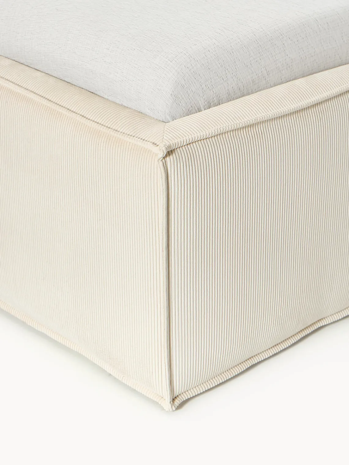 Westwing Collection Cama tapizada de pana con espacio de almacenaje Dream^ Camas Tapizadas|Camas