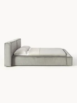 Westwing Collection Cama tapizada en pana Lennon^ Camas Tapizadas|Camas