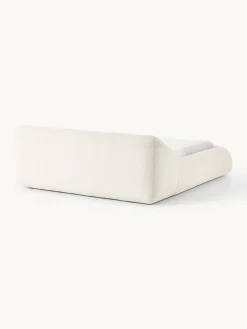 Westwing Collection Cama tapizada en tejido bouclé Sofia