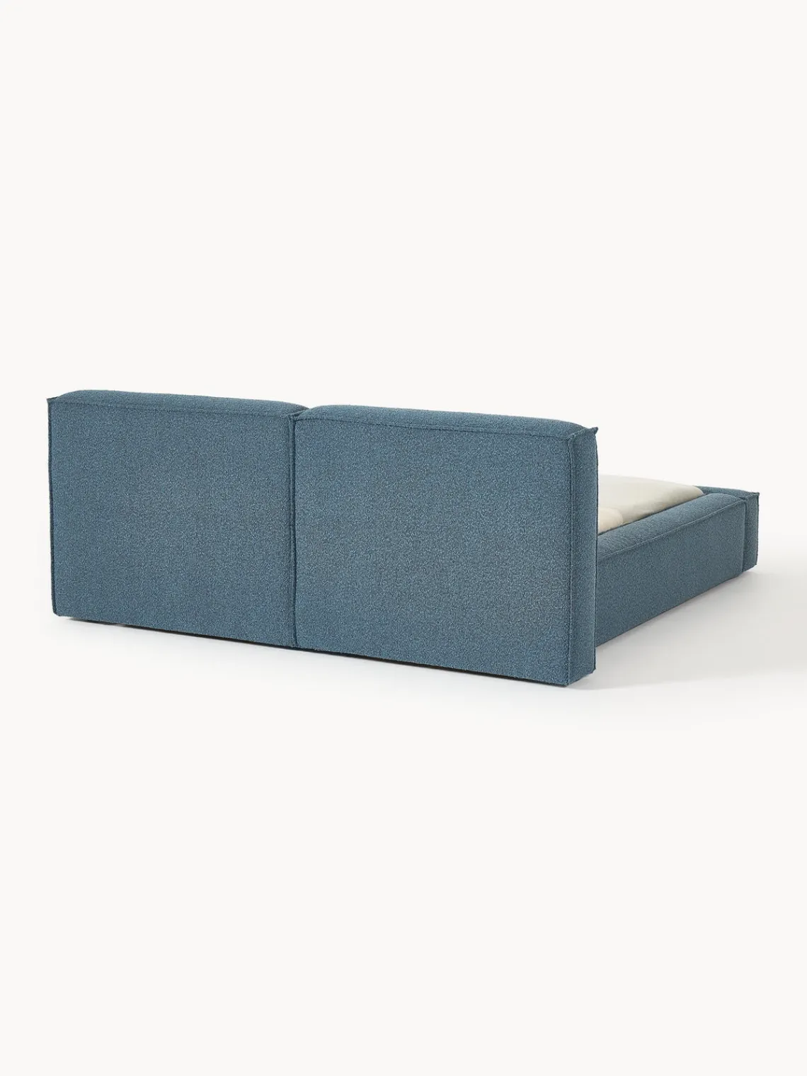 Westwing Collection Cama tapizada en tejido bouclé Lennon^ Camas Tapizadas|Camas