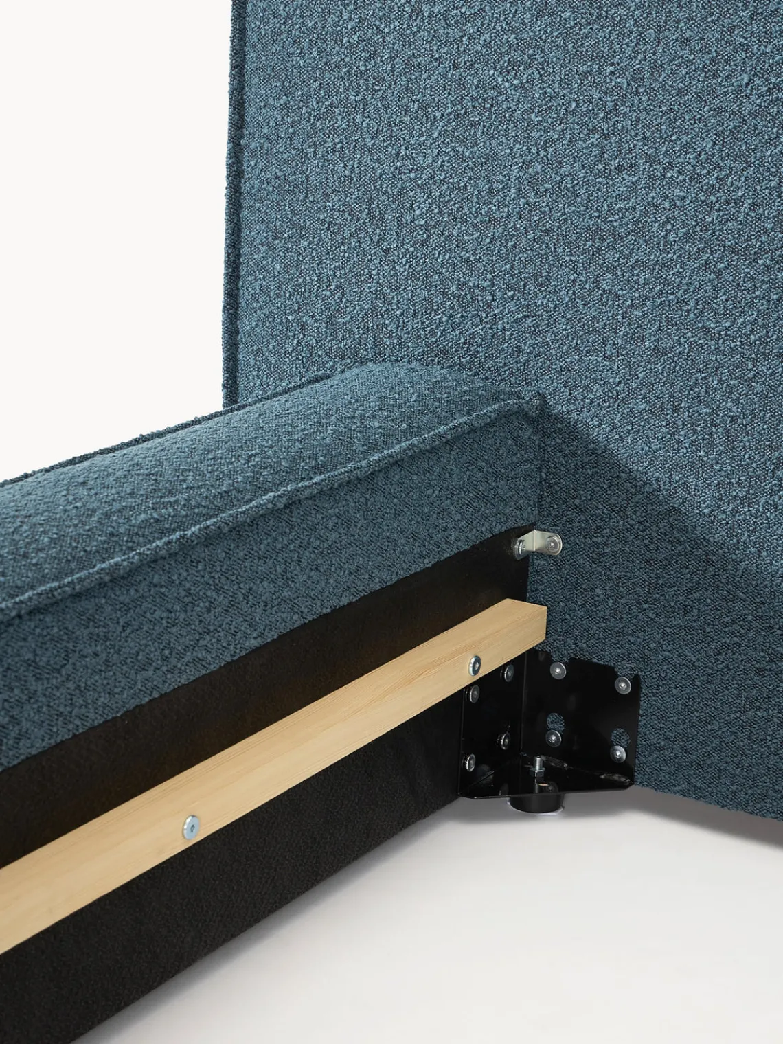 Westwing Collection Cama tapizada en tejido bouclé Lennon^ Camas Tapizadas|Camas