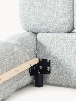 Westwing Collection Cama tapizada en tejido bouclé Tayla