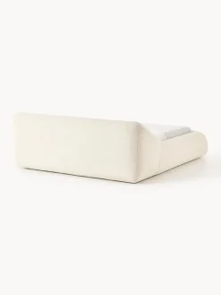 Westwing Collection Cama tapizada en tejido bouclé Sofia