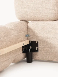 Westwing Collection Cama tapizada en tejido bouclé Tayla