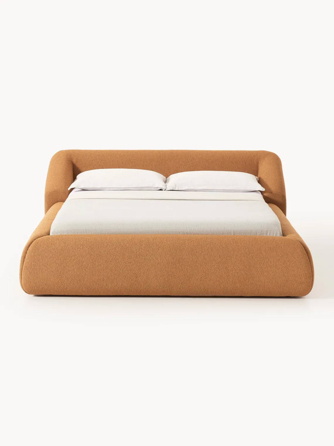 Westwing Collection Cama tapizada en tejido bouclé Sofia^ Camas Tapizadas|Camas