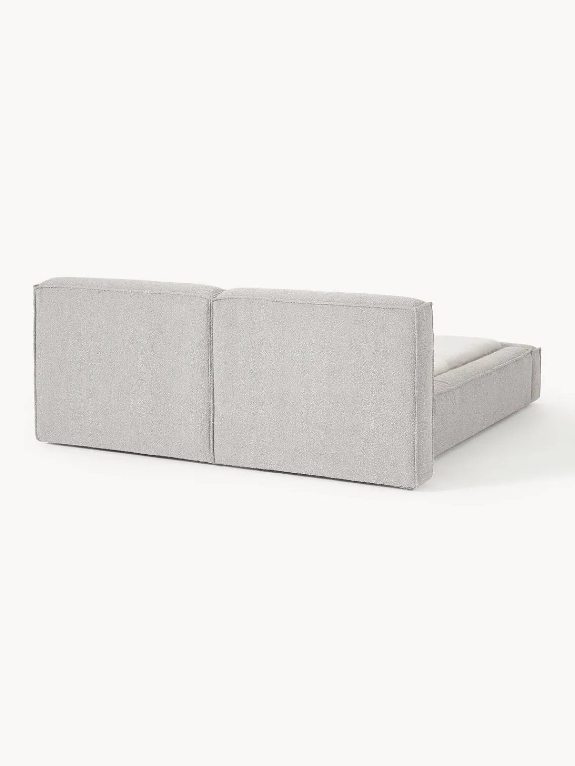 Westwing Collection Cama tapizada en tejido bouclé con espacio de almacenamiento Lennon^ Camas Tapizadas|Camas