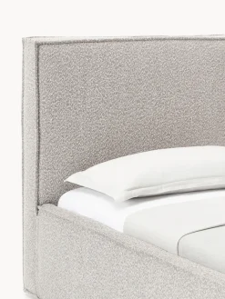 Westwing Collection Cama tapizada en tejido bouclé Dream^ Camas Tapizadas|Camas