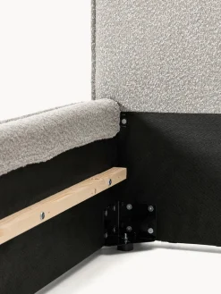 Westwing Collection Cama tapizada en tejido bouclé Dream^ Camas Tapizadas|Camas