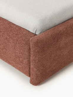 Westwing Collection Cama tapizada en tejido bouclé Gary^ Camas Tapizadas|Camas