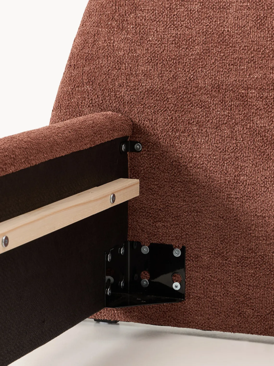 Westwing Collection Cama tapizada en tejido bouclé Gary^ Camas Tapizadas|Camas