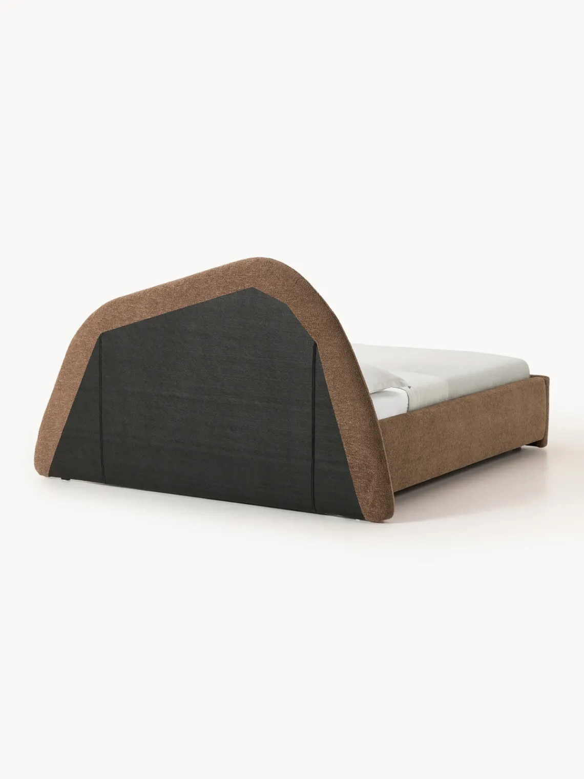 Westwing Collection Cama tapizada en tejido bouclé Gary^ Camas Tapizadas|Camas