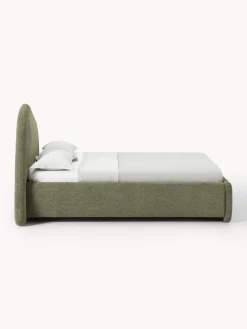 Westwing Collection Cama tapizada en tejido bouclé Gary^ Camas Tapizadas|Camas