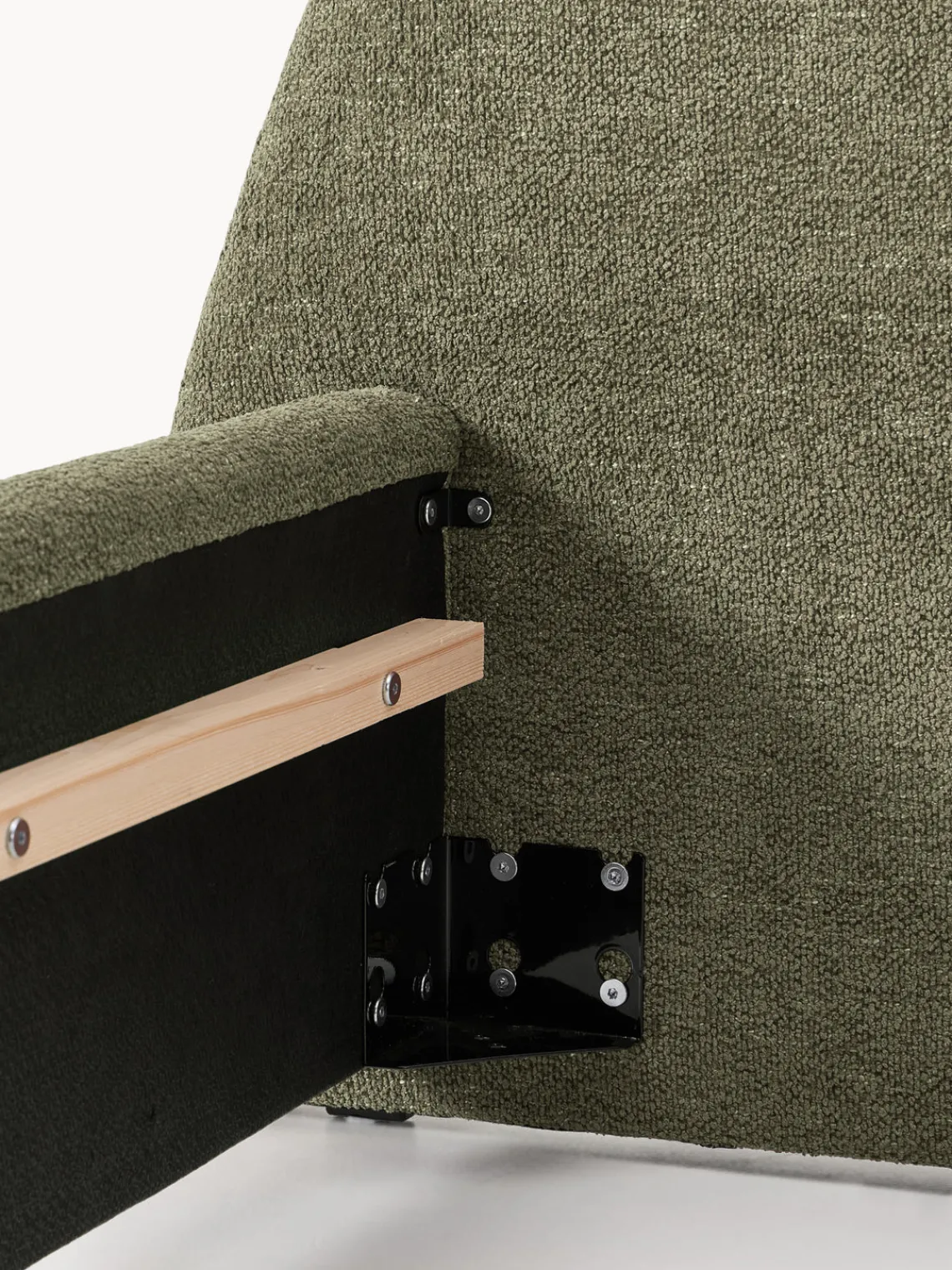 Westwing Collection Cama tapizada en tejido bouclé Gary^ Camas Tapizadas|Camas