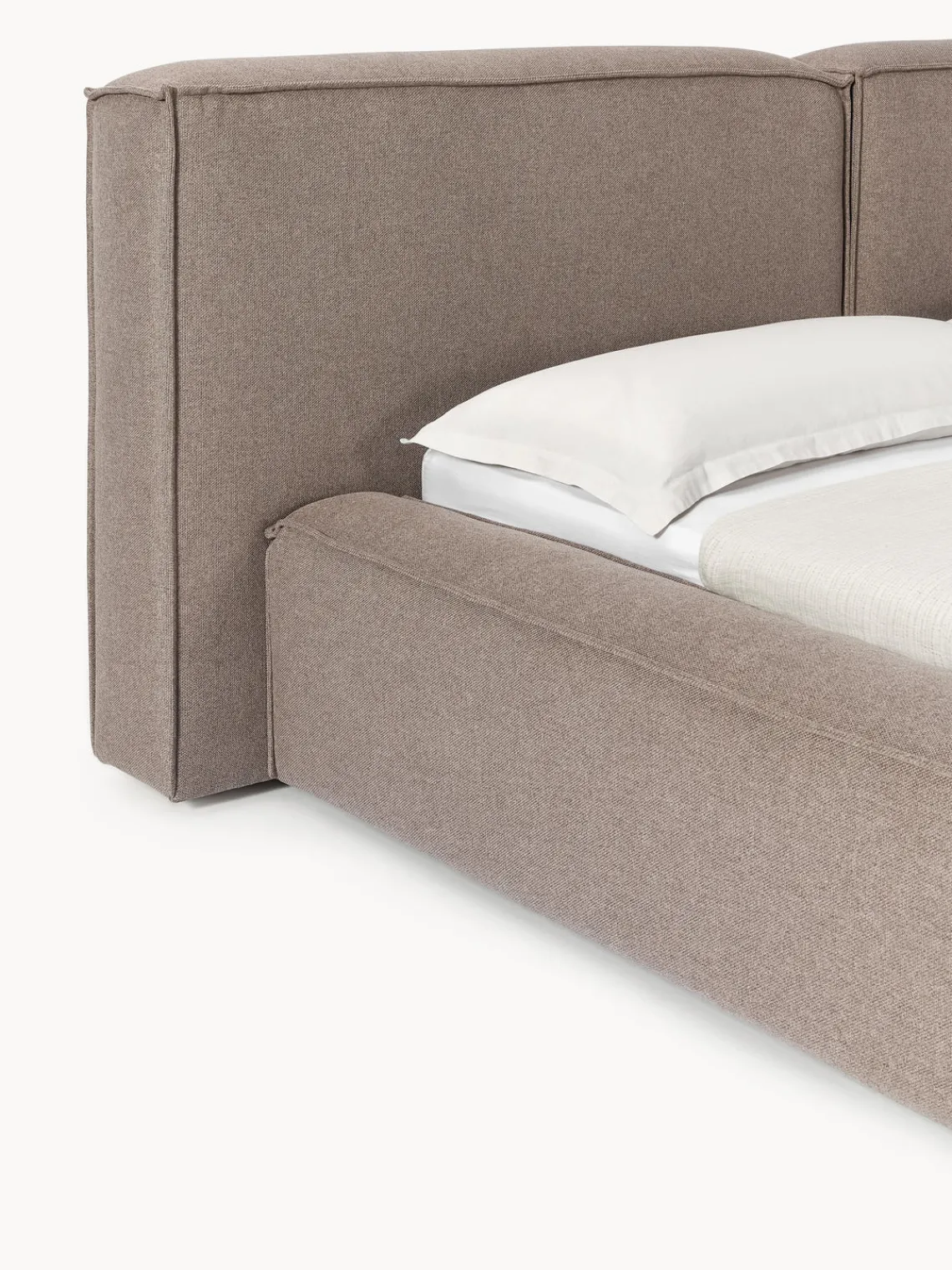 Westwing Collection Cama tapizada Lennon^ Camas Tapizadas|Camas