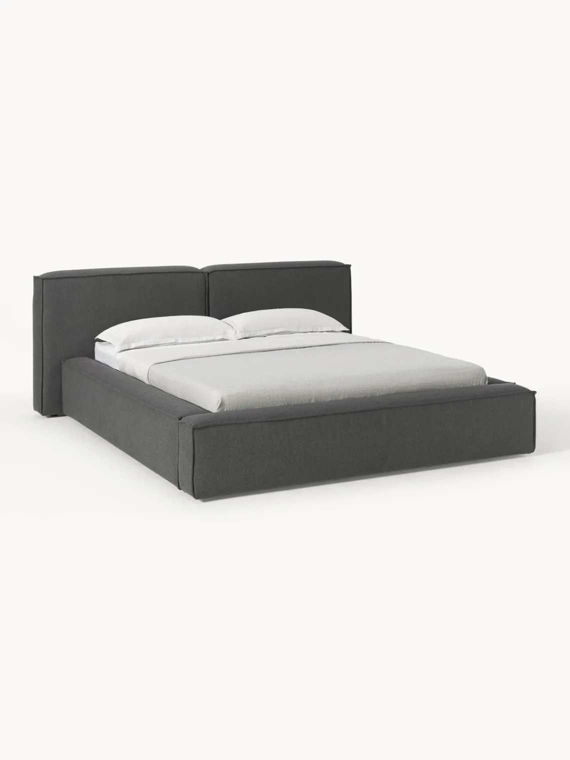 Westwing Collection Cama tapizada Lennon^ Camas Tapizadas|Camas