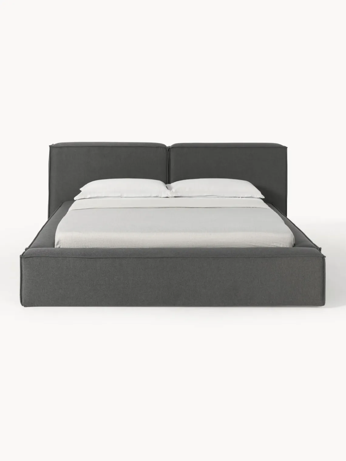 Westwing Collection Cama tapizada Lennon^ Camas Tapizadas|Camas