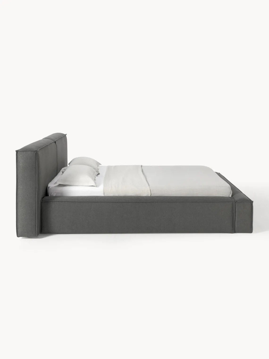 Westwing Collection Cama tapizada Lennon^ Camas Tapizadas|Camas