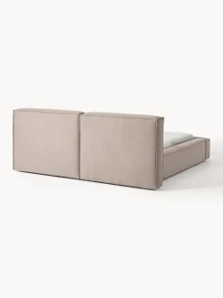 Westwing Collection Cama tapizada Lennon, con espacio de almacenamiento