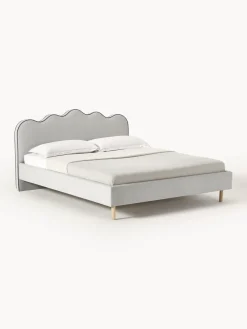 Westwing Collection Cama tapizada Romy, con cabecero^ Camas Tapizadas