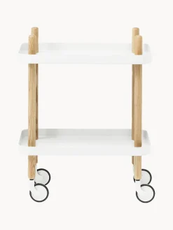 Normann Copenhagen Camarera de metal Block^ Mesas Camareras