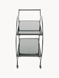 Kare Design Camarera Loft, estantes de vidrio^ Mesas Camareras