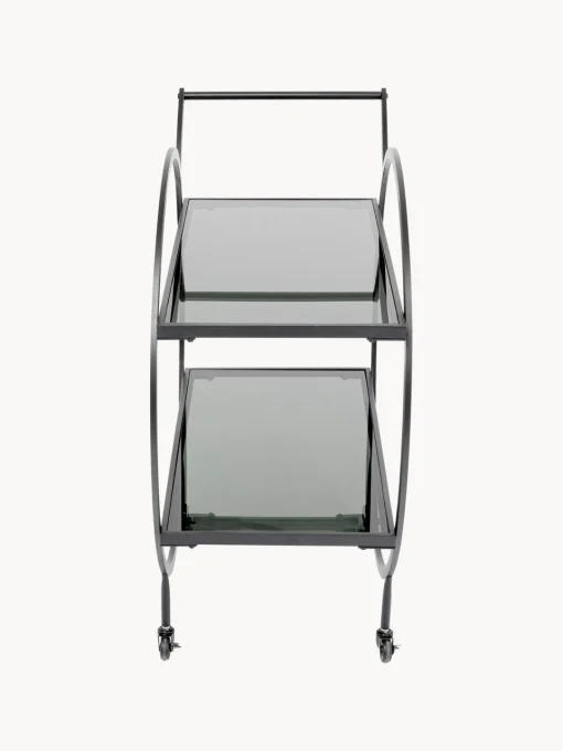 Kare Design Camarera Loft, estantes de vidrio^ Mesas Camareras