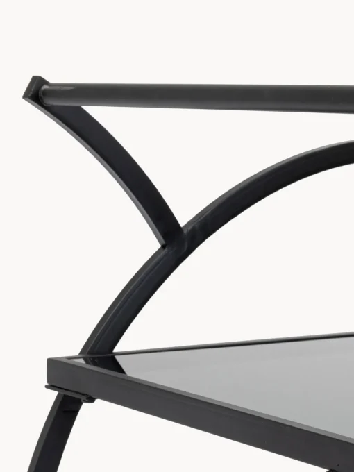 Kare Design Camarera Loft, estantes de vidrio^ Mesas Camareras