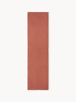 Westwing Collection Camino de mesa de lino con ribete Kennedy