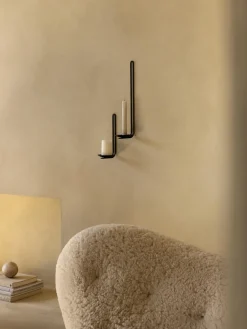 Audo Copenhagen Candelabro de metal Clip