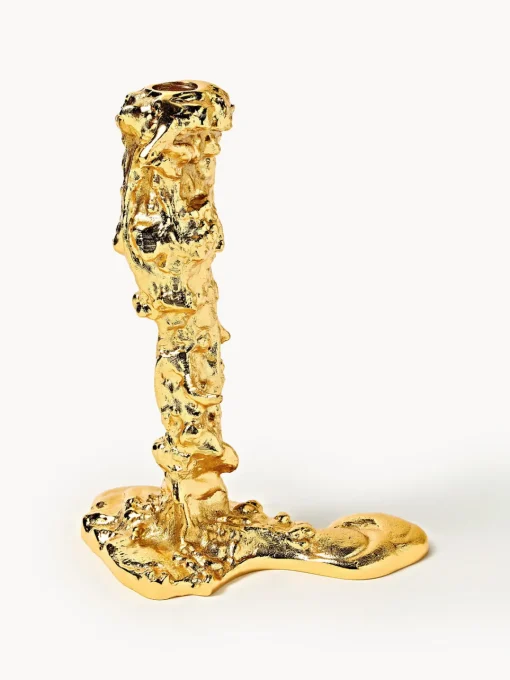POLSPOTTEN Candelabro de metal Drip^ Candelabros|Jarrones