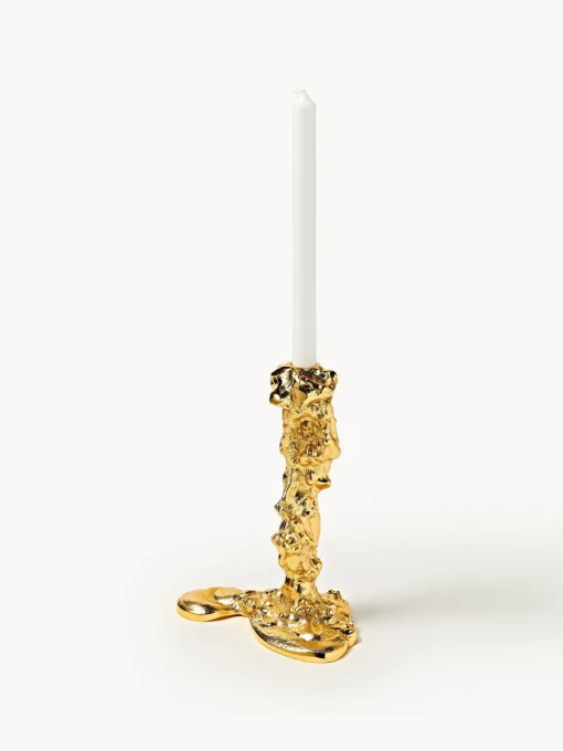 POLSPOTTEN Candelabro de metal Drip^ Candelabros|Jarrones