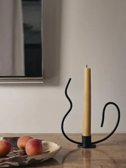 Ferm Living Candelabro de metal Valse^ Candelabros|Jarrones
