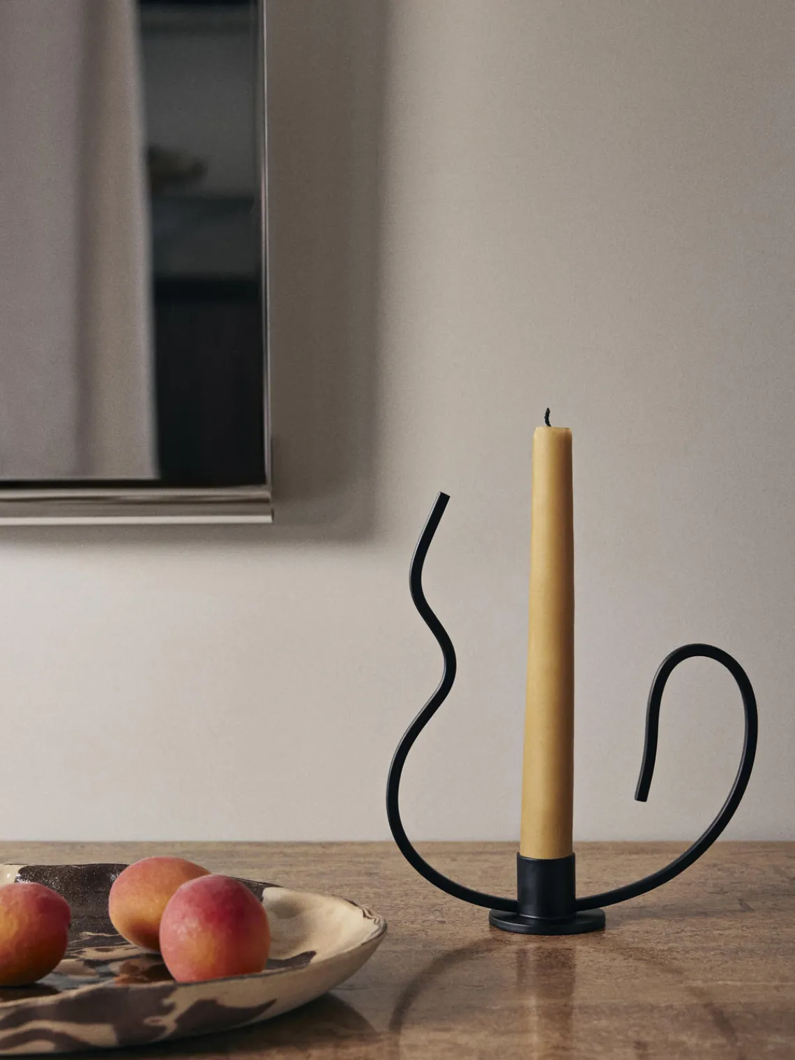 Ferm Living Candelabro de metal Valse^ Candelabros|Jarrones