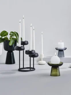 iittala Candelabro Nappula, 11 cm^ Candelabros|Jarrones