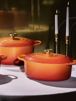 LE CREUSET Cazuela ovalada de hierro fundido Flamme Dorée^ Ollas|Ollas