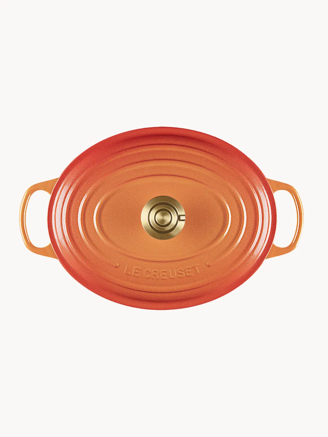 LE CREUSET Cazuela ovalada de hierro fundido Flamme Dorée^ Ollas|Ollas