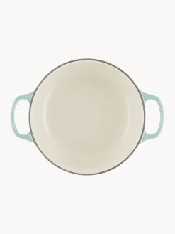 LE CREUSET Cazuela redonda de hierro fundido Signature Collection, tamaños diferentes^ Ollas|Ollas