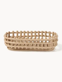 Ferm Living Cesta artesanal de cerámica Nalan^ Cestas|Jarrones