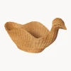 Niños Ferm Living Kids Cesta artesanal de ratán Bird