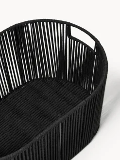 Westwing Collection Cesta de ropa artesanal de cuerda Gabe^ Cestos De La Ropa|Jarrones