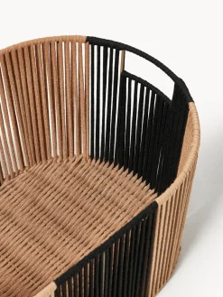 Westwing Collection Cesta de ropa artesanal de cuerda Gabe^ Cestos De La Ropa|Jarrones