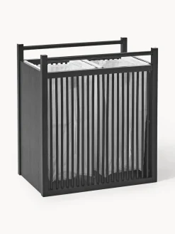 Westwing Collection Cesta de ropa de bambú Drake