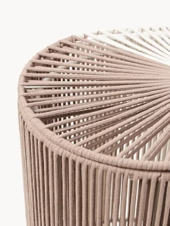 Westwing Collection Cesta de ropa doble artesanal de cuerda Gabe