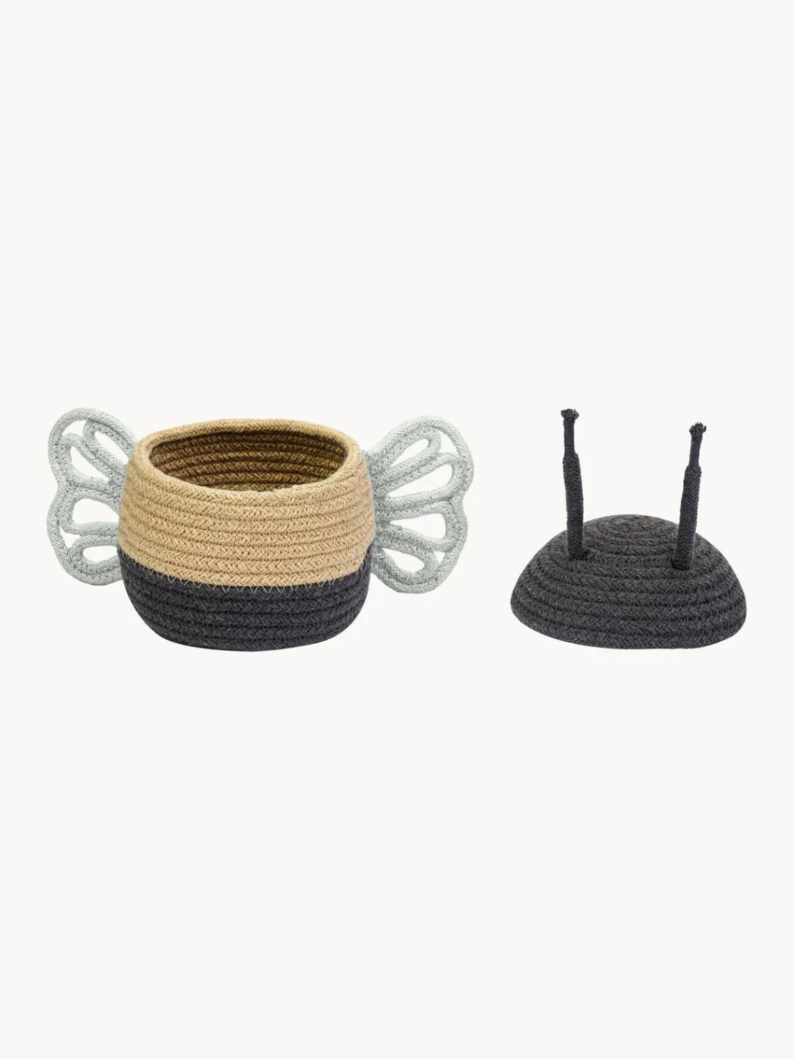 Lorena Canals Cesta infantil artesanal Baby Bee^Niños Decoración Infantil|Almacenaje Infantil