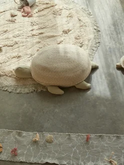 Lorena Canals Cesta infantil artesanal Mama Turtle^Niños Decoración Infantil|Almacenaje Infantil