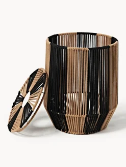 Westwing Collection Cestas de ropa artesanales de cuerda, 2 uds.