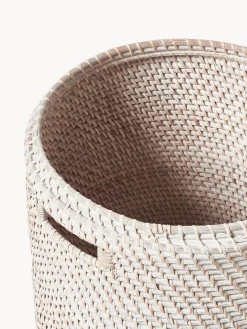 Westwing Collection Cestas de ropa con tapa Lurdes, 2 uds.^ Cestos De La Ropa|Jarrones